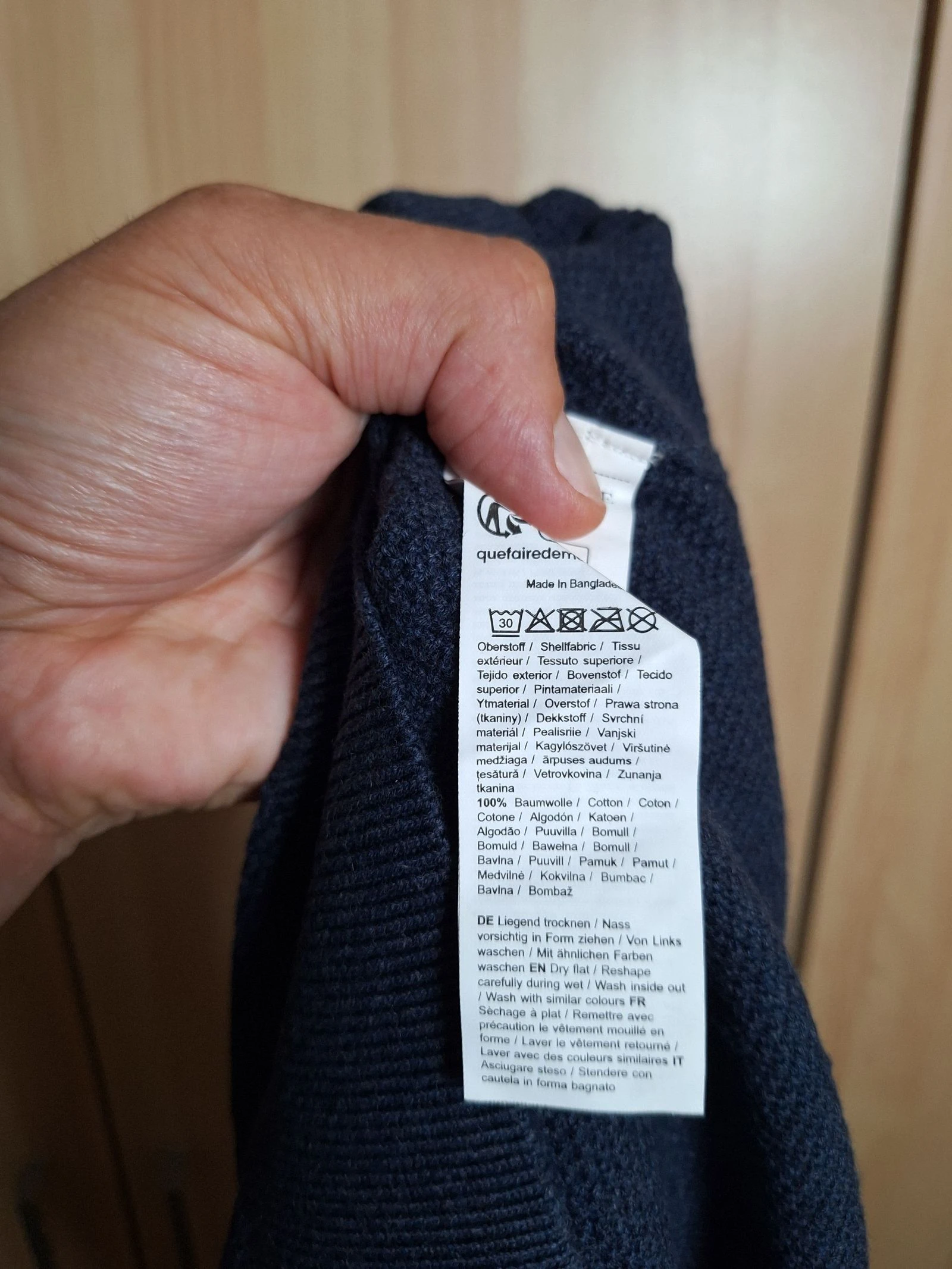 camisola masculina pier one azul-marin chinesa nova com etiqueta tamanho g – photo 5
